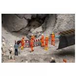 Ouvrier en Construction de Tunnels - Faller 151851 - HO 1/87