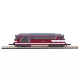 Diesellocomotief BB 67611 Capitole - Azar Models L01-CA1D - Z 1/220 - SNCF - 2R - EP VI - Digitaal