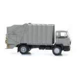 Camion poubelle DAF gris - ARTITEC 487.052.14 - HO : 1/87 