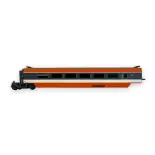 Set mit 3 Wagen TGV Sud-Est 1981 - Jouef HJ3014 - SNCF - HO 1/87 - EP IV - 2R - Analog