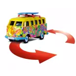 Autobús Volkswagen T1 Flower Power - 2.4GHz RTR - Carson 500504150 - 1/87