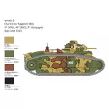 Char B1 Bis - Italeri 25766 - 1/56