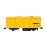 Wagon nettoyeur de rails avec aspiration motorisée Tomytec - Faller 977903 - HO 1/87 - 2R-3R