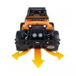 Jeep Wrangler 2.4G 100% RTR naranja - Carson 500404270 - 1/12