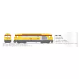 BB 67608 Locomotiva diesel Infra - Ree Models MB242SAC - HO 1/87 - SNCF - Ep VI - Fumogeno digitale - 3R