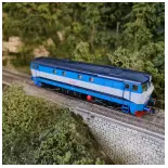 Locomotive diesel 751 229-6, CD - Roco 70924 - HO 1/87e