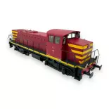 Locomotiva diesel 851 Consegna originale - ACC SON - REE MODELS JM011SAC - CFL - HO Ep III