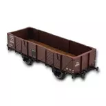 PLM 4-deurs kiepwagen, REE Models WB-809, HO 1/87e