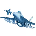 Avion F/A-18E Super Hornet - ITALERI I083 - 1/72