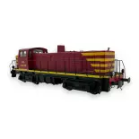 Diesellocomotief 858 -Soute 5000L - Analoog - REE MODELS JM016 - CFL - HO Ep IV-V