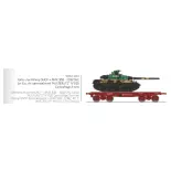 Ketelwagen SSym46 + tank amx-30 "Austerlitz" 1DB 1RC - Ree Models WBA034 - HO 1/87 - SNCF - Ep IV - 2R