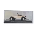 Citroën Traction, cabriolet beige con 2 figure SAI 1604 - HO 1/87