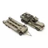 IDF M19 Diamond T avec remorque - Artitec 6870284 - HO 1/87