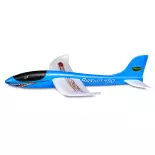 Planeur Zweefvliegtuig Airshot 490 Blauw - Carson 500504012 - 42g