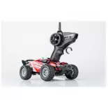 Voiture radiocommande Buggy Micro X-Warrior 2.0 - Carson 500404225 - 1/32 - Rouge - 2,4G 100% RTR