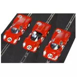 Set van 3 Ferrari's - Scalextric C4391A - I 1/32 - Analoog - Daytona 24 1967