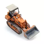 Cargadora sobre orugas con cabina abierta Hanomag K5 + figura - Artitec 322.040 - HO 1/87