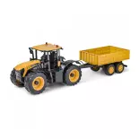 JCB RC Traktor mit Anhänger - 2.4G 100% RTR - Carson 500907654 - 1/16