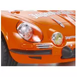 Voiture électrique - Alpine A110 Jagermeister en KIT - Tamiya 58708L - 1/10