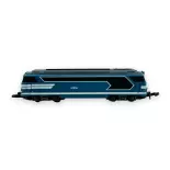 Dieselloc BB 67533 Blauw - Azar Models L01-BL4A - Z 1/220 - SNCF - 2R - EP IV - Analoog