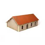 Capannone a 2 vie CFD - Modello Timber 105007 - HO 1/87