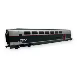 Coffret TGV Duplex Carmillon - Jouef HJ2451- HO 1/87 - SNCF - Ep VI - 2R - Analogique