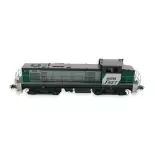 Locomotive Diesel FRET BB63789 - DCC SON - R37 HO41107DS SNCF - HO