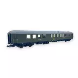 Coffret 3 unités Expreso "Costa Brava", RRR-8000 + BB ( nouvelle carrosserie ) + BBL, livrée vert olive - Électrotren HE4020 - HO 1/87 - RENFE - Ep IV - 2R