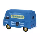 VW T1b réhaussé , Continental, 1960 - Brekina 32626 - HO 1/87