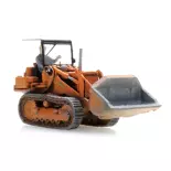 Cargadora sobre orugas con cabina abierta Hanomag K5 + figura - Artitec 322.040 - HO 1/87