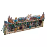 Kit de 7 attractions pour fête foraine - Faller 140460 - HO 1/87