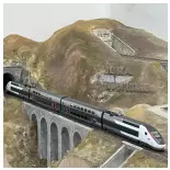 Duplex bak Carmillon TGV - Jouef HJ2451S - SNCF - HO : 1/87 - EP VI - 2R - DCC Zoon