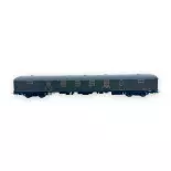 Furgone postale DGDC-3000, verde con strisce gialle in livrea originale - Electrotren HE4022 - HO 1/87 - RENFE - Ep III - 2R