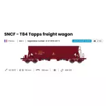 Wagon trémie Tapps T84 - Albert Modell 065306 - HO 1/87 - SNCF - Ep V - 2R