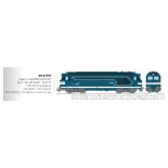 Locomotiva diesel BB 67590 - Ree Models MB250SAC - HO 1/87 - SNCF - Ep V/VI - Fumo digitale - 3R