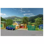 Pavillon de jardin potager KIBRI 38659 - HO 1/87