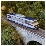 Elektrische Lokomotive BB10004 "TEN/Chamois 432" LSMODELS 10988S SNCF - HO 1/87