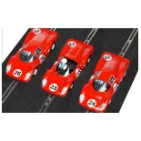 Confezione Tripla 1967 Daytona 24 - SCALEXTRIC 4391A - 1/32 - Super Slot